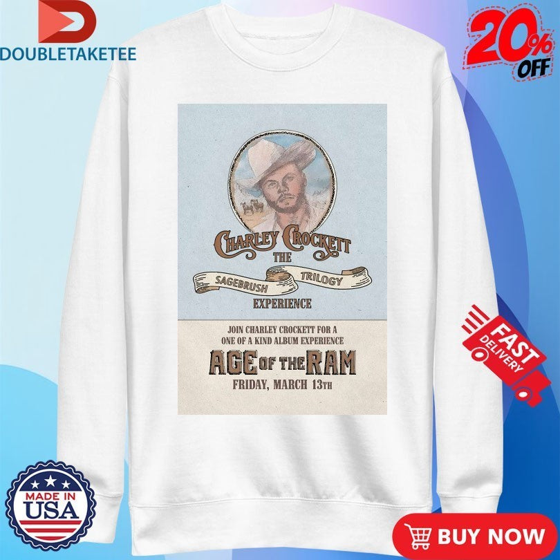 Charley Crockett At San Benito County Fairgrounds On Mar 13 2026 Shirts