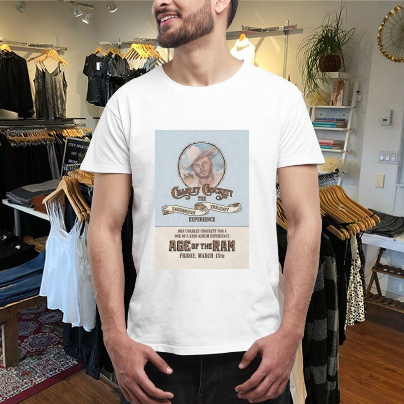 Charley Crockett At San Benito County Fairgrounds On Mar 13 2026 Shirts