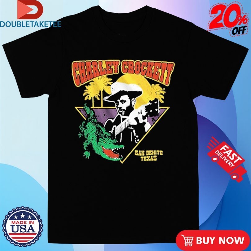 Charley Crockett San Benito Texas Gator Shirts