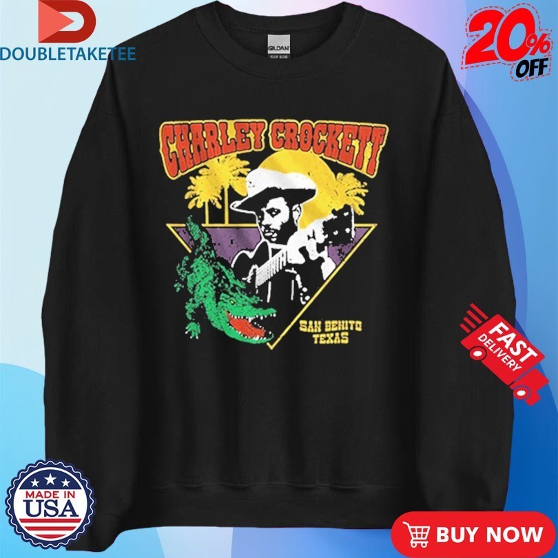 Charley Crockett San Benito Texas Gator Shirts