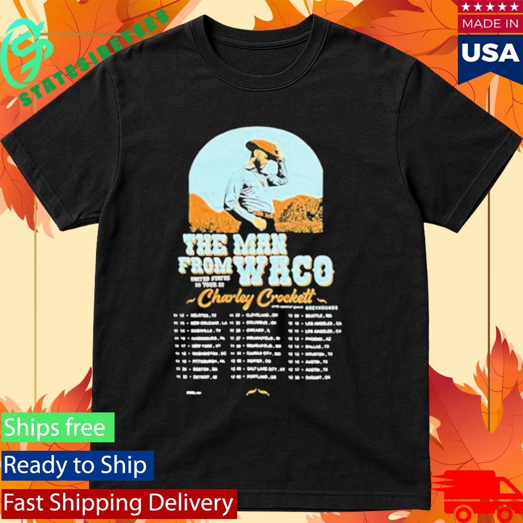 Charley Crockett The Man From Waco Us Tour Shirt