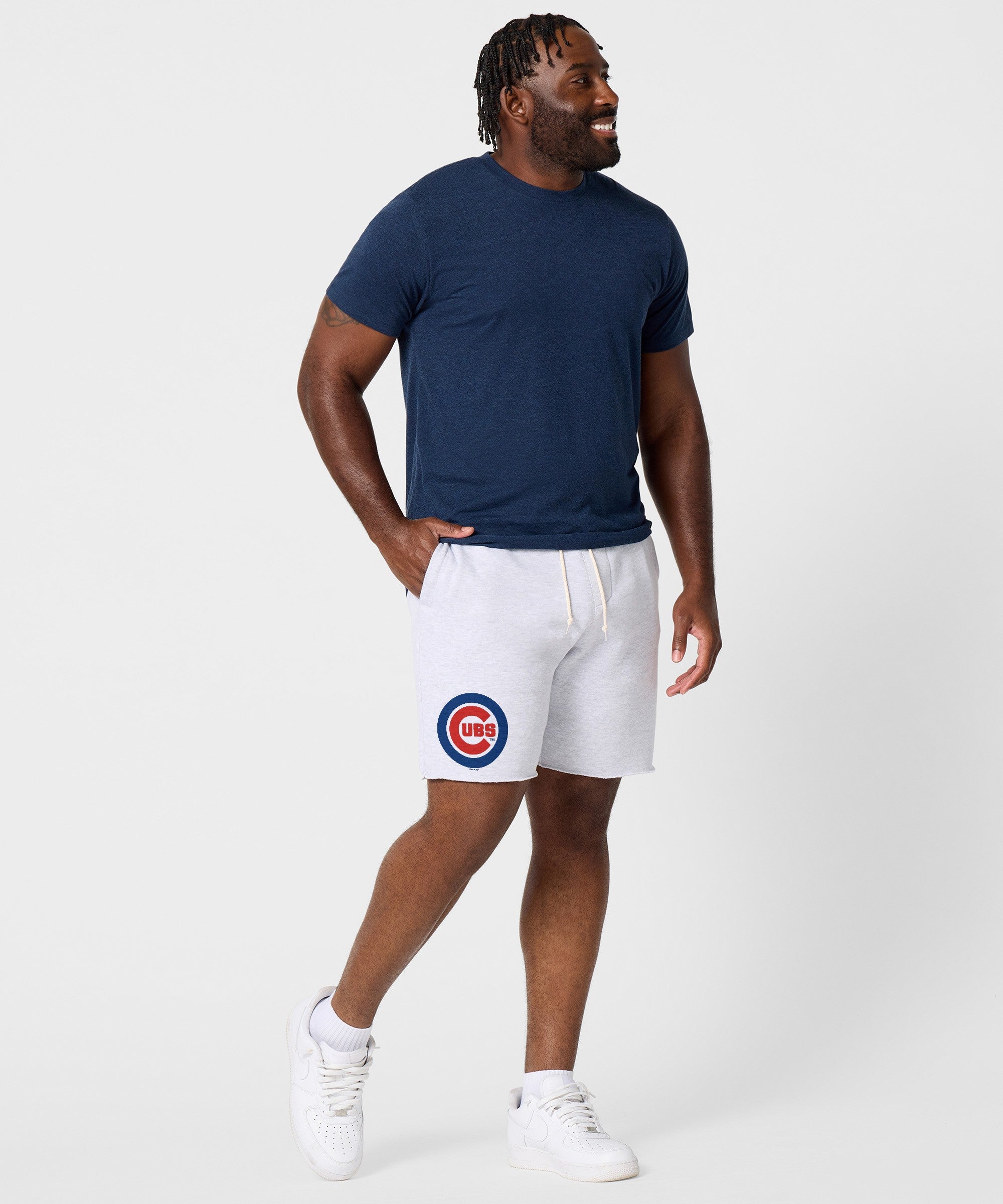 Chicago Cubs Jersey Logo '79 Sweat Shorts