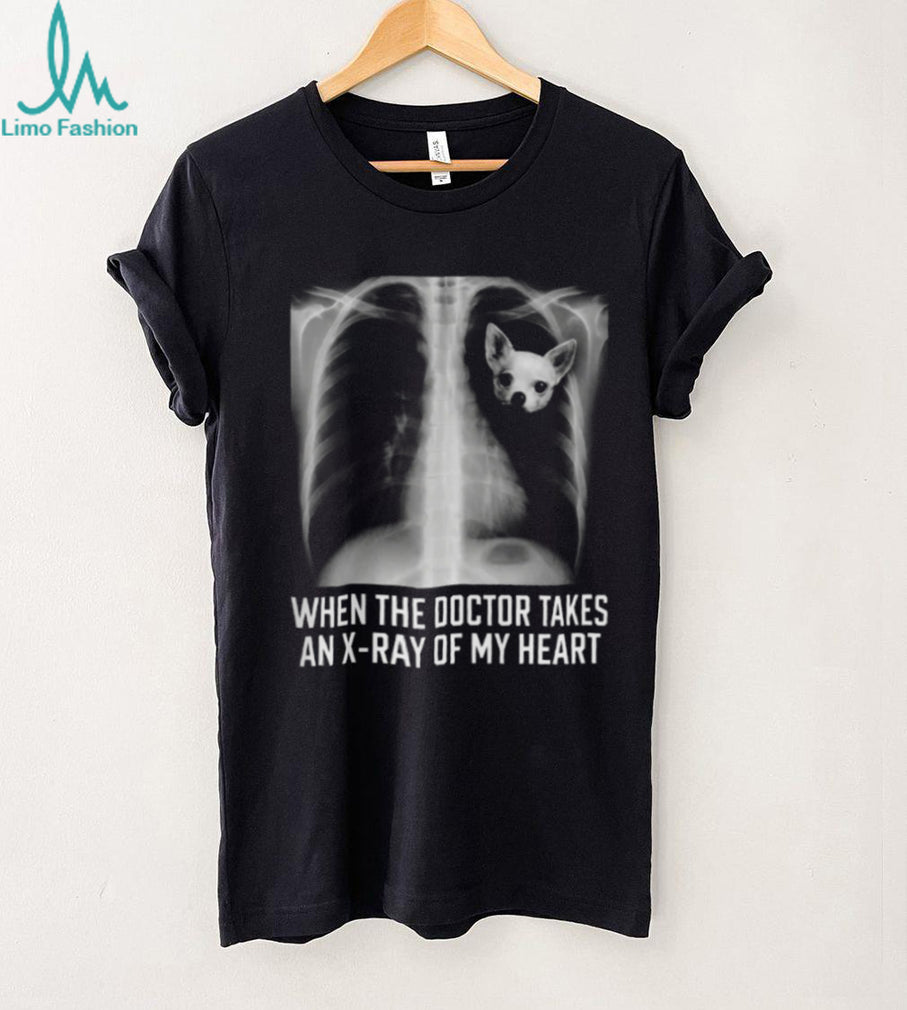 Chihuahua In My Heart X Ray Funny Dog Lover T Shirt