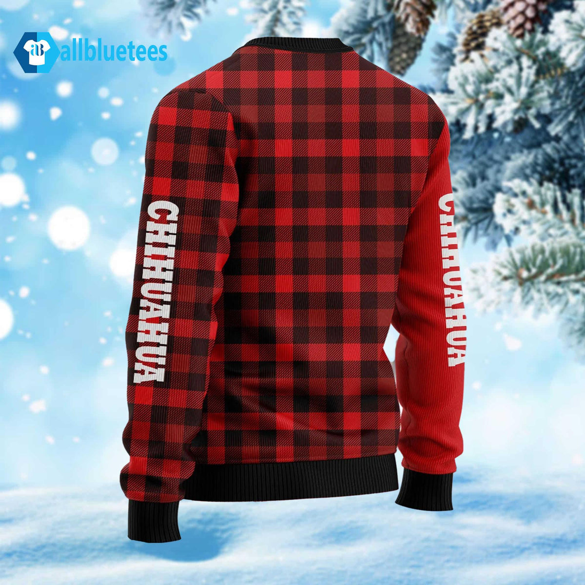 Chihuahua When I Needed A Hand I Found Your Paw Ugly Christmas Sweater