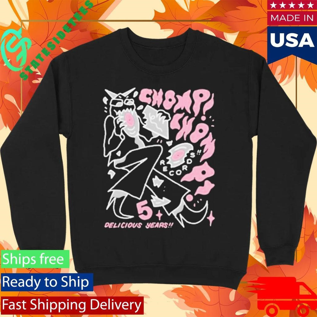 Chomp Chomp Records Limited 5 Year Shirt