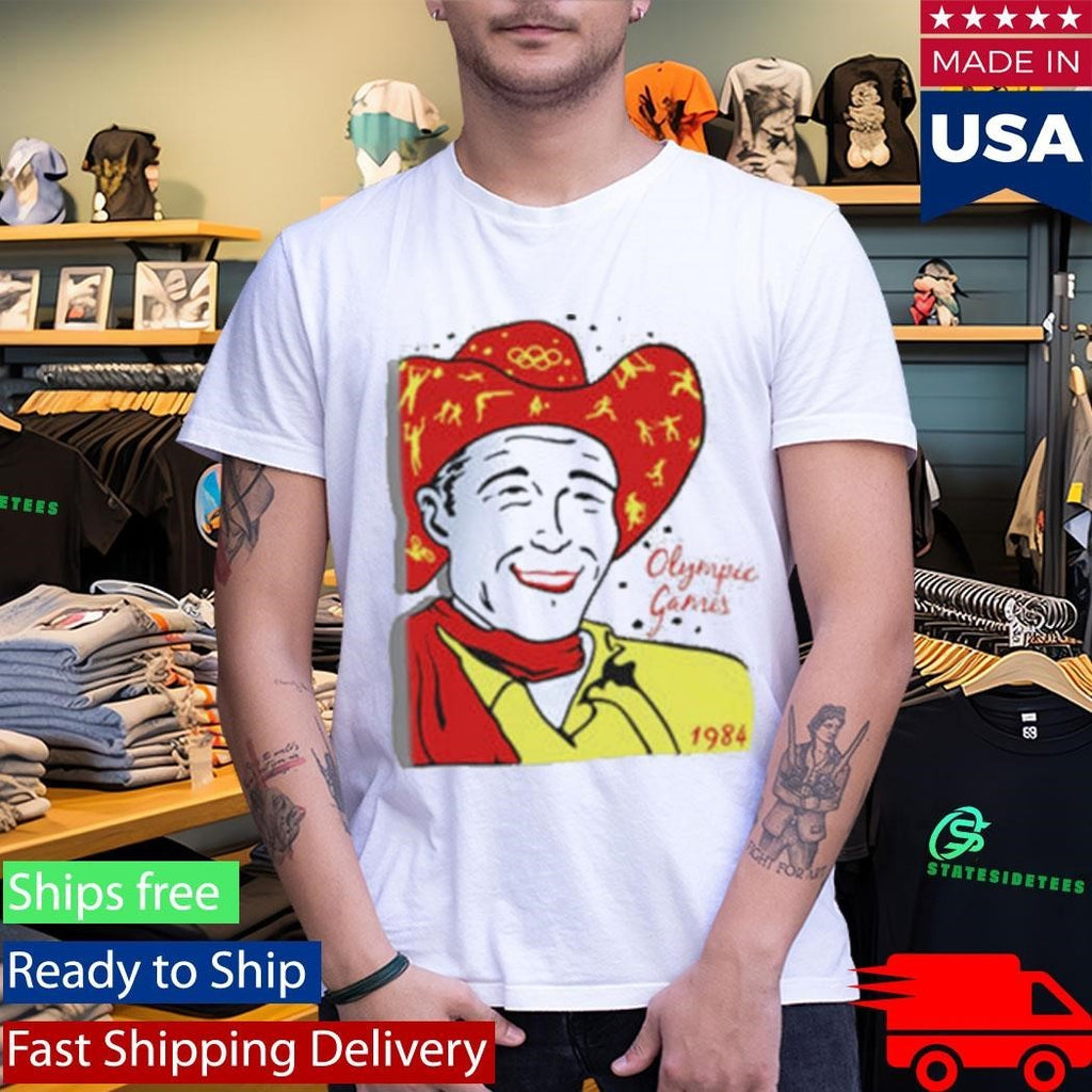 Chris Knight Real Genius Roy Rogers Olympic Games 1984 Shirt