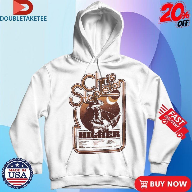 Chris Stapleton Higher Tracklist Shirts