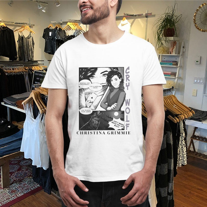Christina Grimmie Cry Wolf Comic Shirts