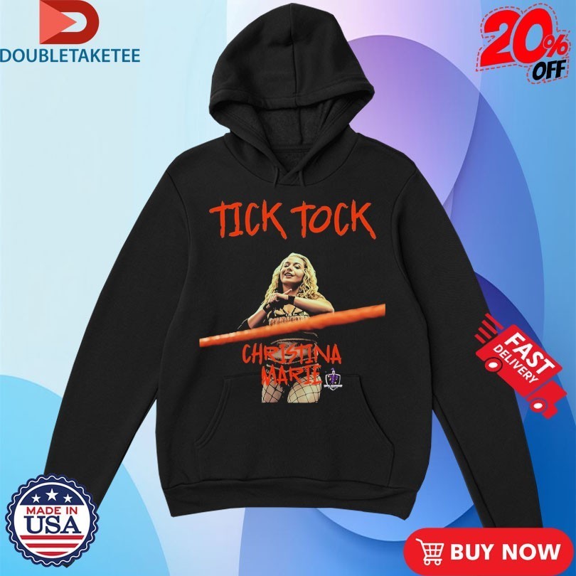 Christina Marie Tick Tock Capital Championship Wrestling Shirts
