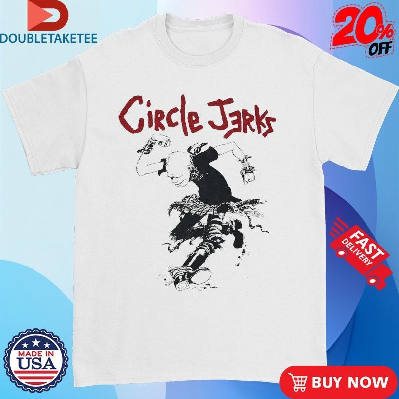 Circle Jerks Skankin Shirts