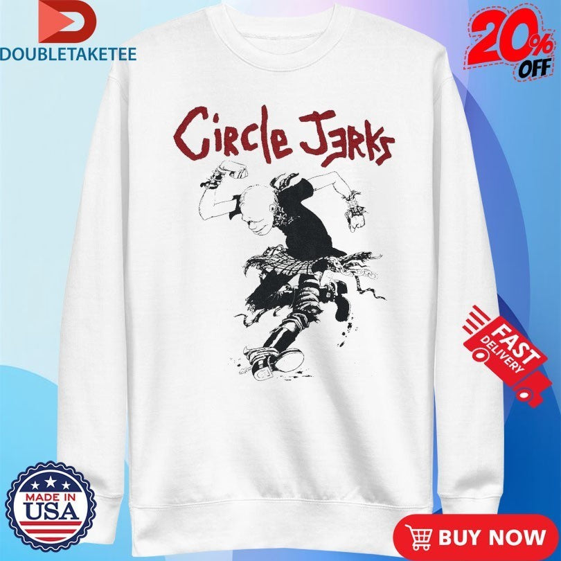 Circle Jerks Skankin Shirts