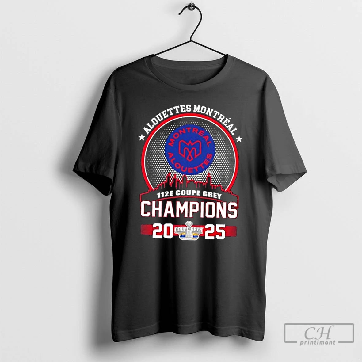 Classic 112e Coupe Grey Champions 2025 Alouettes Montreal Skyline T-Shirts, Hoodie, Sweatshirt | InkNestWear.com