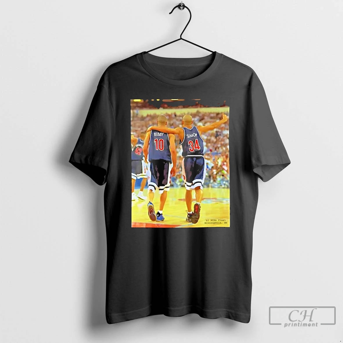 Classic 1997 Arizona Wildcats Ncaa Championship Mike Bibby Miles Simon Final Four T Shirts Sweater