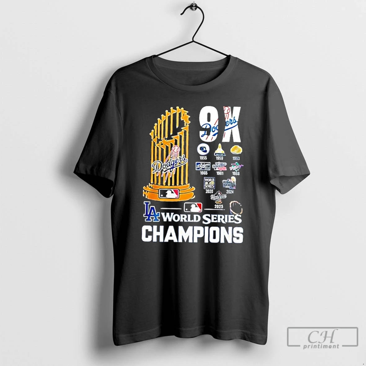Classic 2025 9x World Series Champions Los Angeles Dodgers Baseball T Shirts Hoodie, Sweatshirt | InkNestWear.com