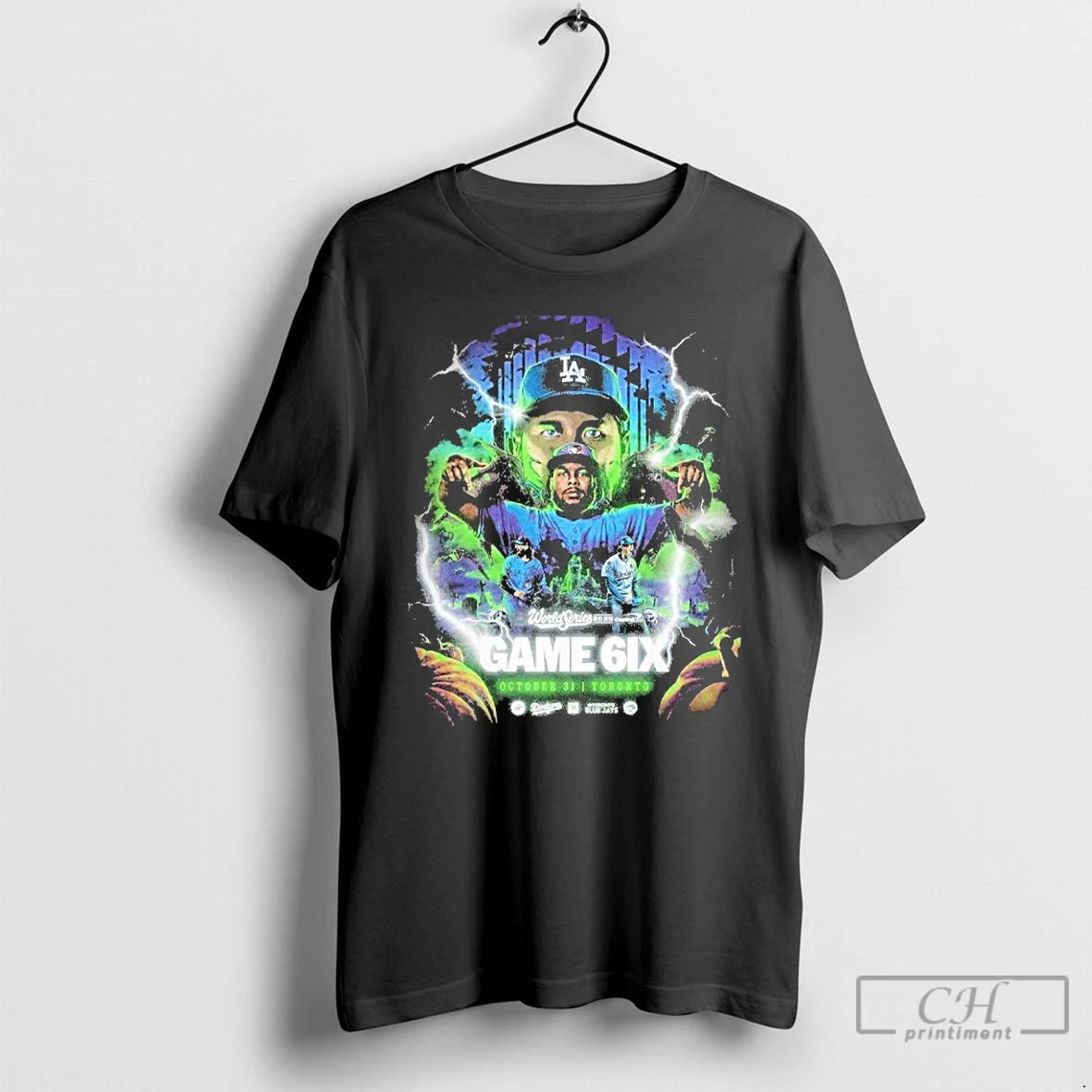 Classic 2025 Blue Jays Vs Dodgers World Series Game 6ix T Shirts Hoodie, Sweatshirt | InkNestWear.com