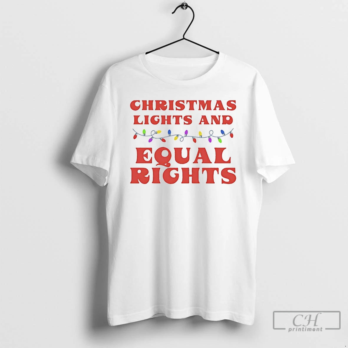 Classic 2025 Christmas Lights And Equal Rights