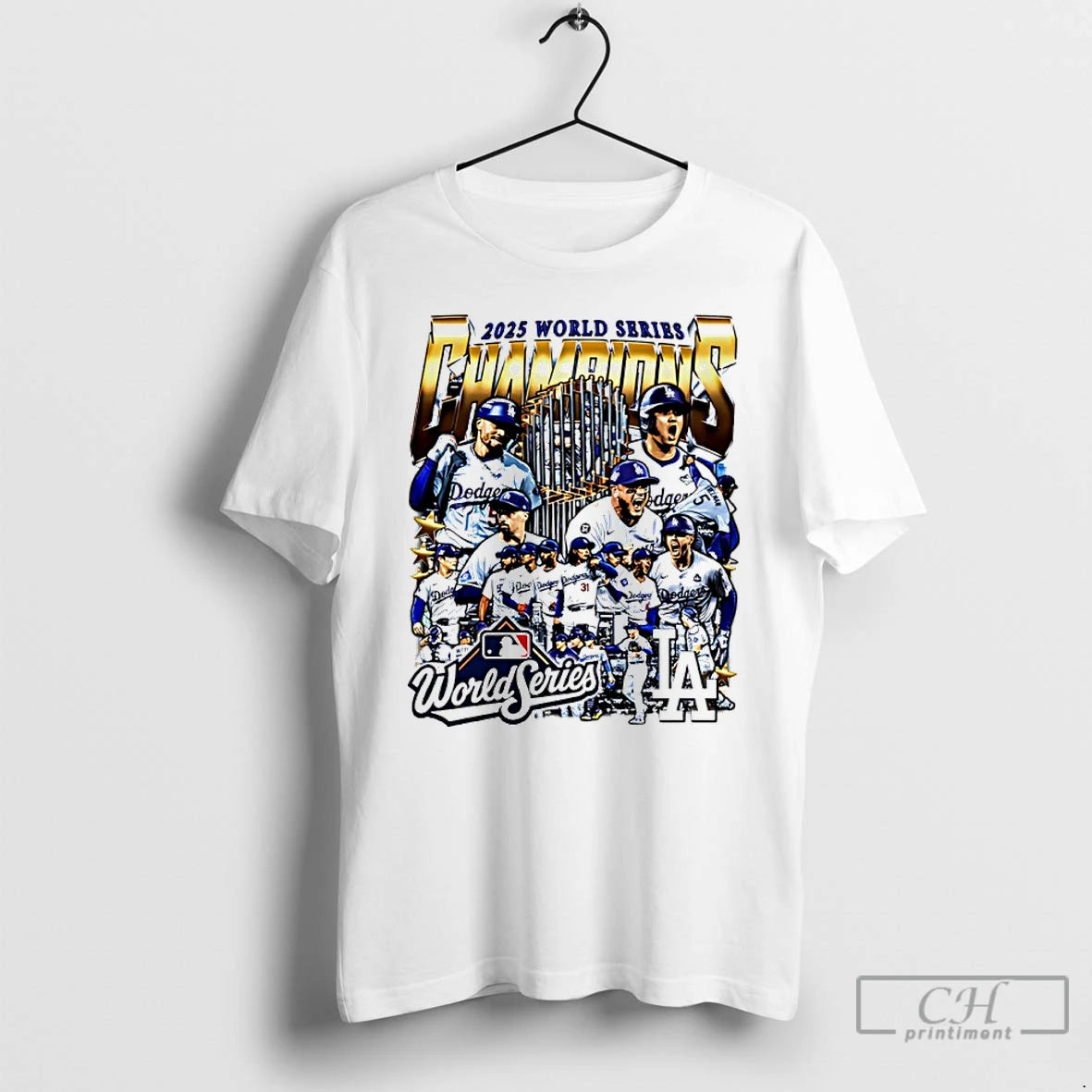 Classic 2025 World Series Champions Los Angeles Dodgers All Team Graphic T Shirts Hoodie, Sweatshirt | InkNestWear.com