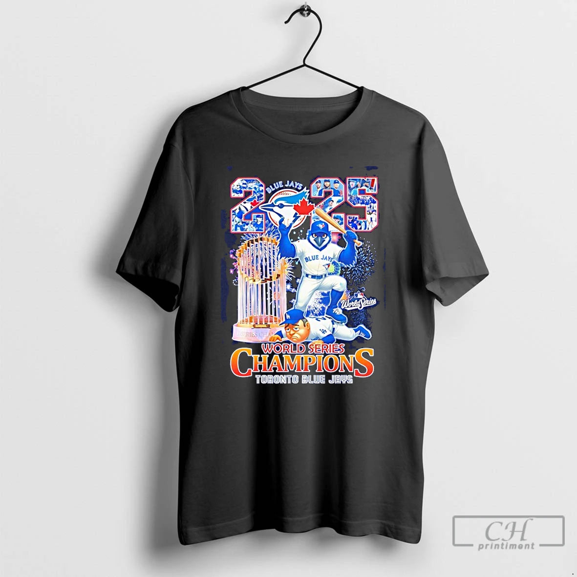 Classic 2025 World Series Champions Toronto Blue Jays Mascot T Shirts Hoodie, Sweatshirt | InkNestWear.com
