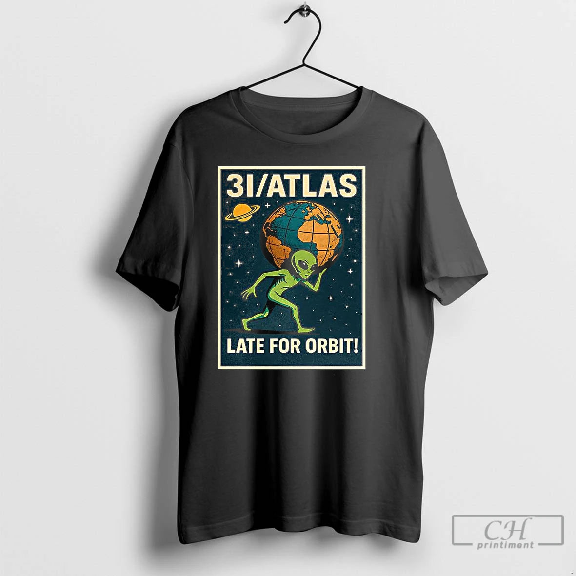Classic 3i Atlas Late For Orbit Alien Earth T Shirts Hoodie, Sweatshirt | InkNestWear.com