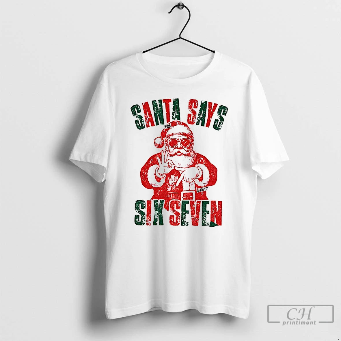 Classic 6 7 Meme Santa Says Six Seven Christmas T Shirts Hoodie, Sweatshirt | InkNestWear.com