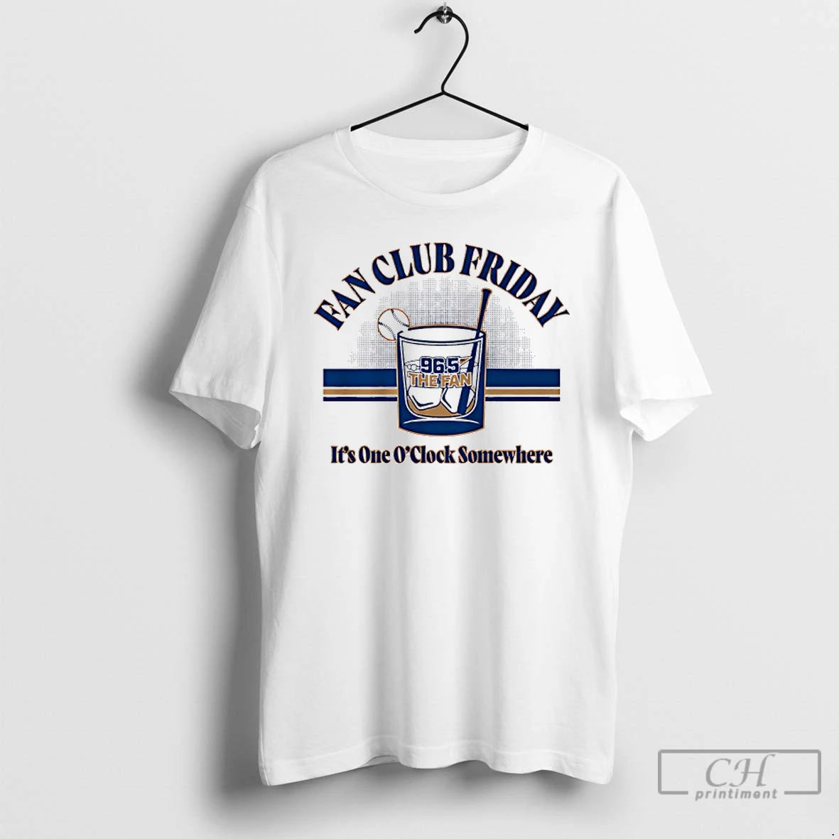 Classic 96 5 The Fan Fan Club Friday Its One Oclock Somewhere T Shirts Hoodie, Sweatshirt | InkNestWear.com