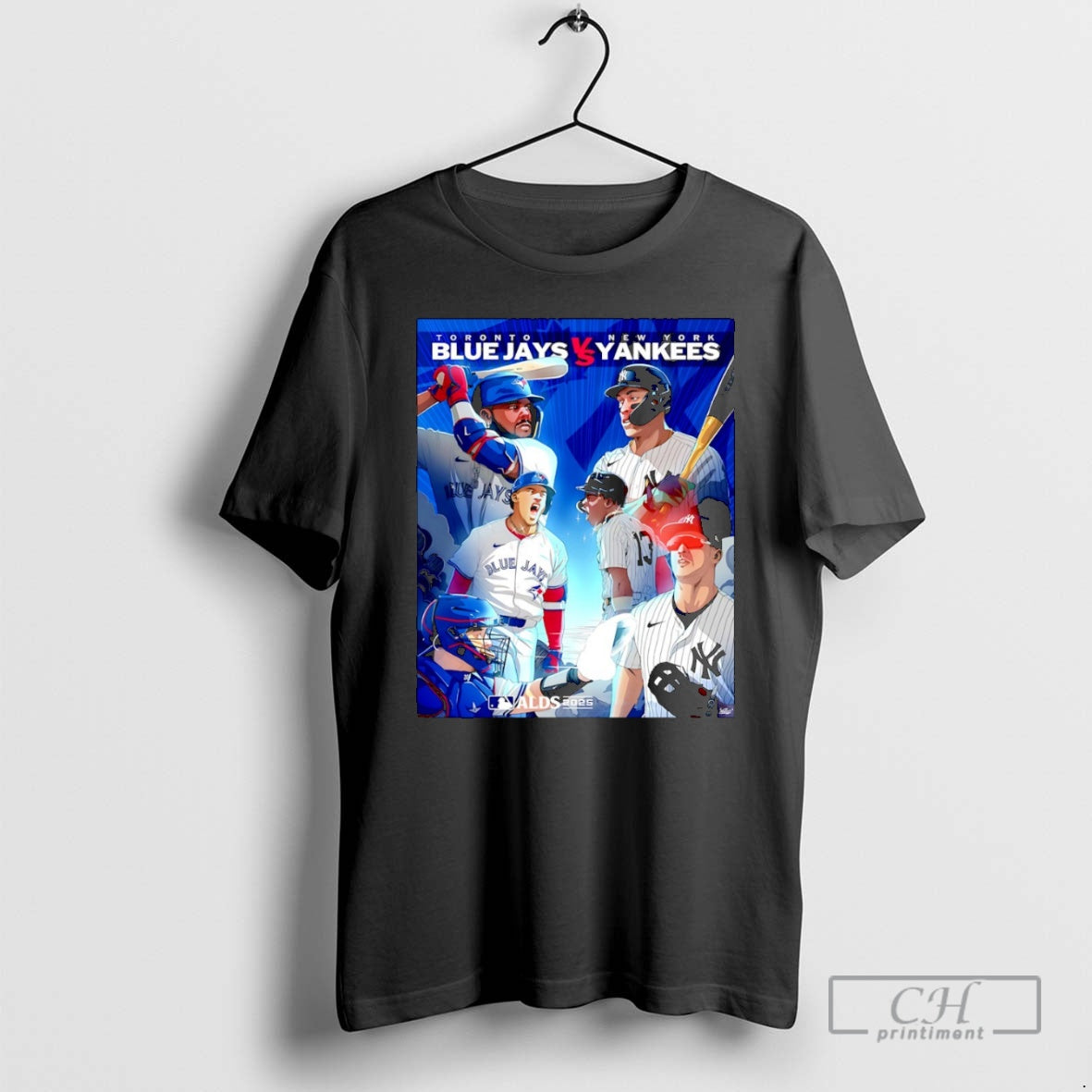 Classic Alds 2025 Toronto Blue Jays Vs New York Yankees Matchup Graphic Mlb Photo