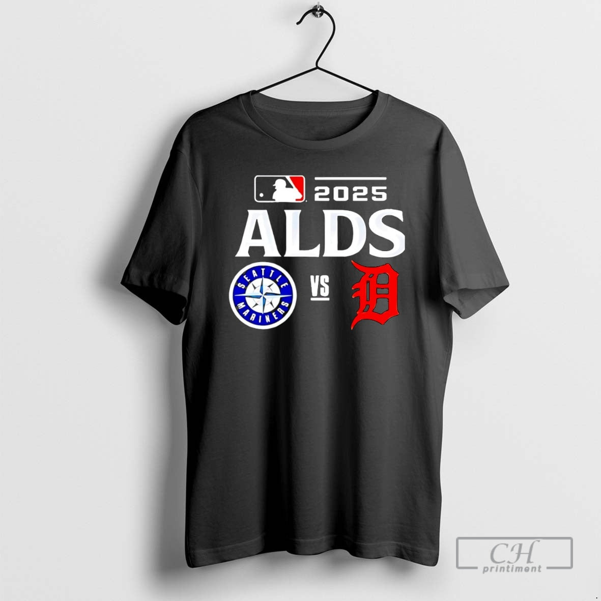Classic Alds Seattle Mariners Vs Detroit Tigers 2025 Mlb Matchup Logo Shirt Sweater
