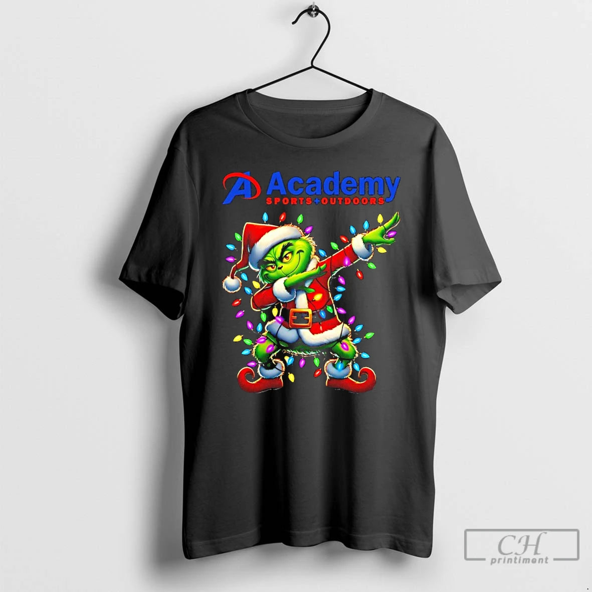 Classic Academy X Grinch Dabbing Christmas 2025 T Shirts Hoodie, Sweatshirt | InkNestWear.com