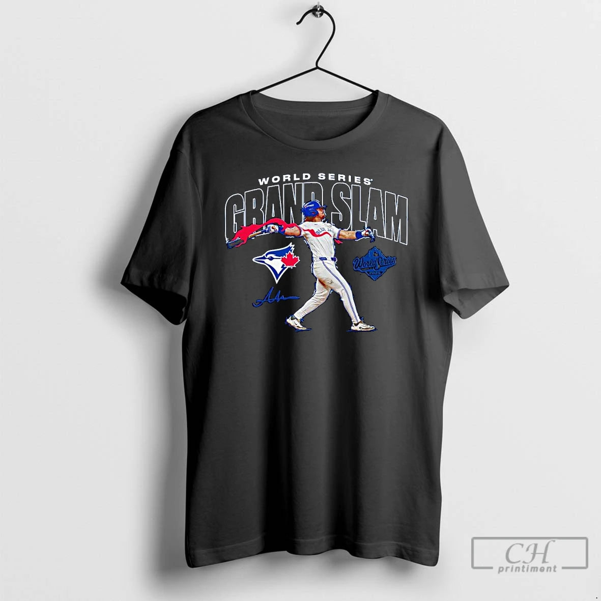 Classic Addison Barger Toronto Blue Jays 2025 World Series Grand Slam Ornaments T Shirts Hoodie, Sweatshirt | InkNestWear.com