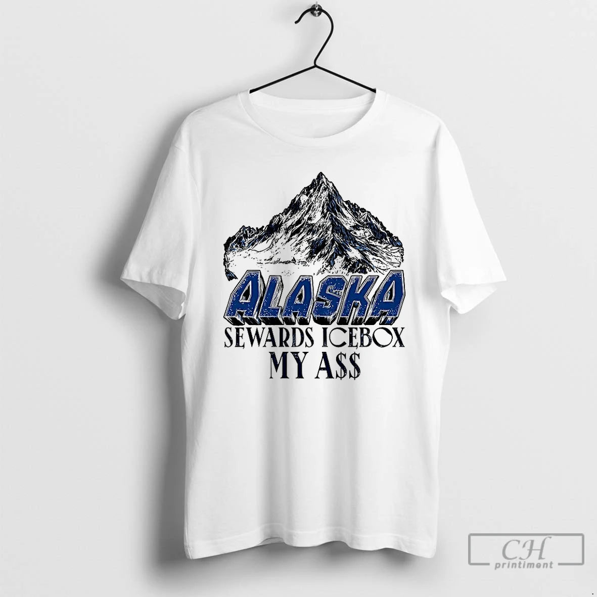 Classic Alaska Mountains Sewards Icebox My Ass T-Shirts, Hoodie, Sweatshirt | InkNestWear.com