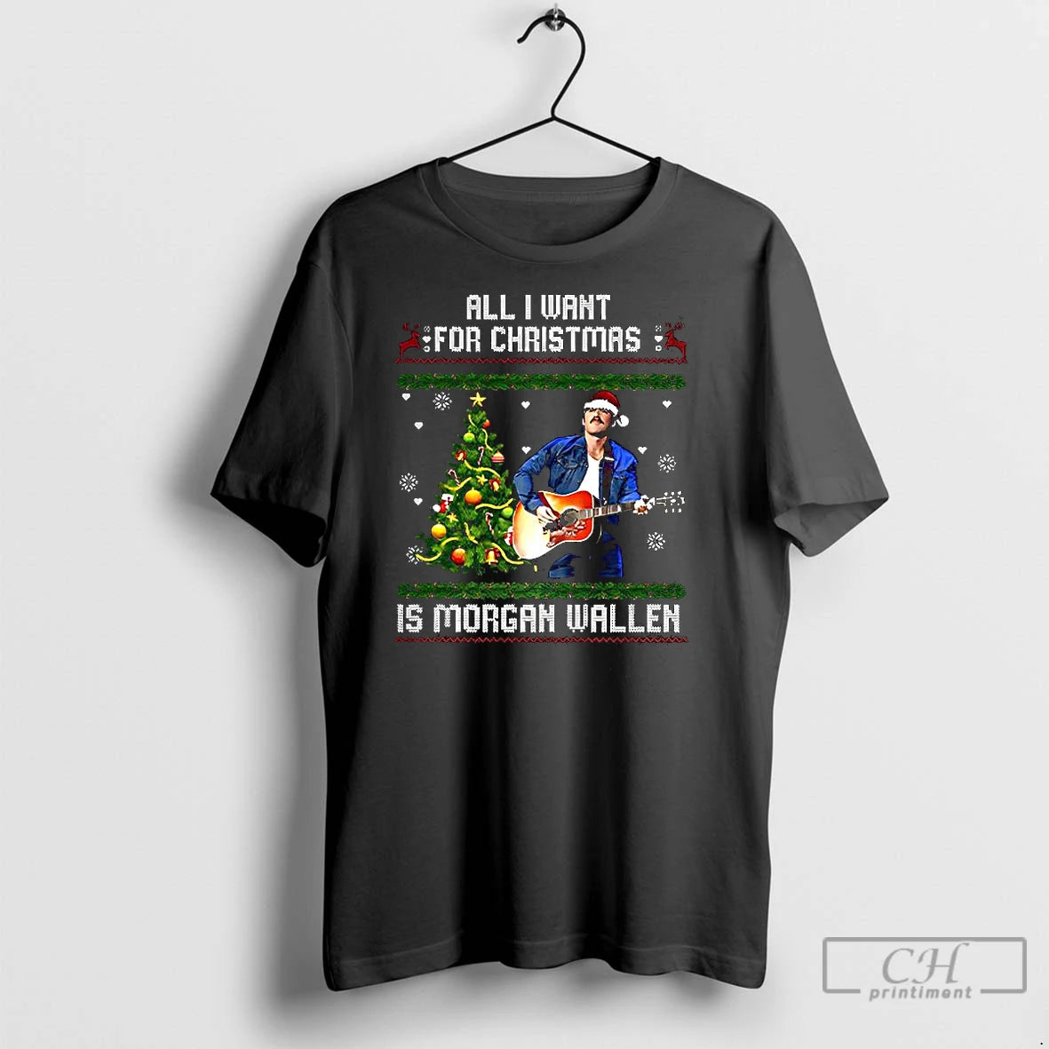 Classic All I Want For Christmas Is Morgan Country Music T-Shirts, Hoodie, Sweatshirt | InkNestWear.com