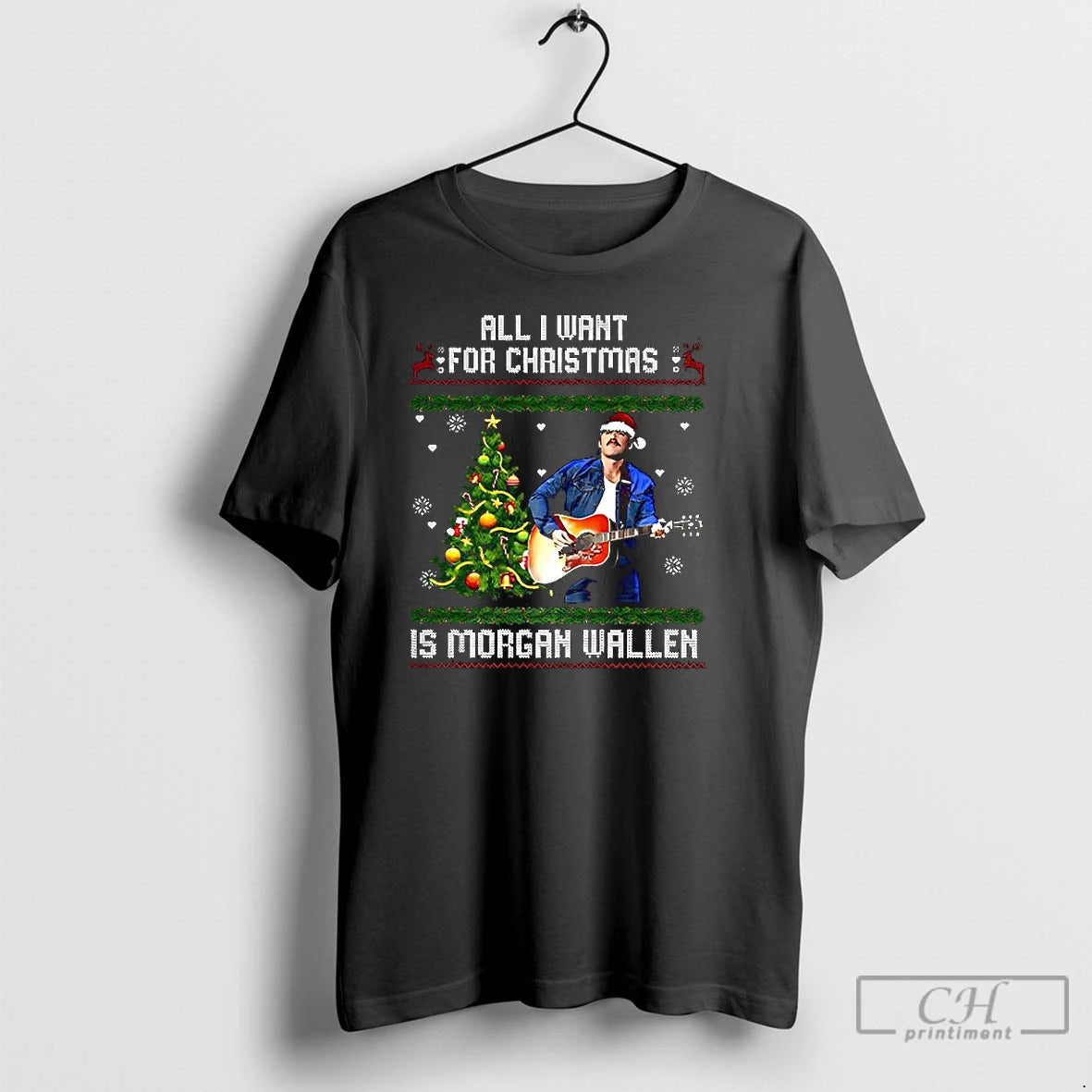 Classic All I Want For Christmas Is Morgan Country Music T Shirts Hoodie, Sweatshirt | InkNestWear.com