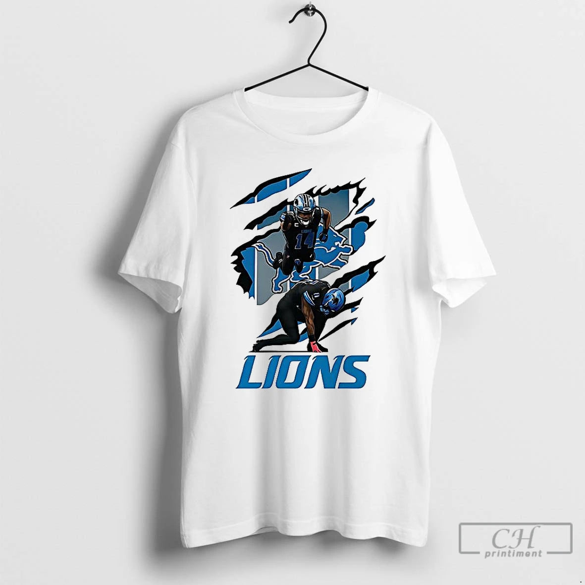 Classic Amon Ra St Brown And Jahmyr Gibbs Detroit Lions Football Celebration Scratch T Shirts Hoodie, Sweatshirt