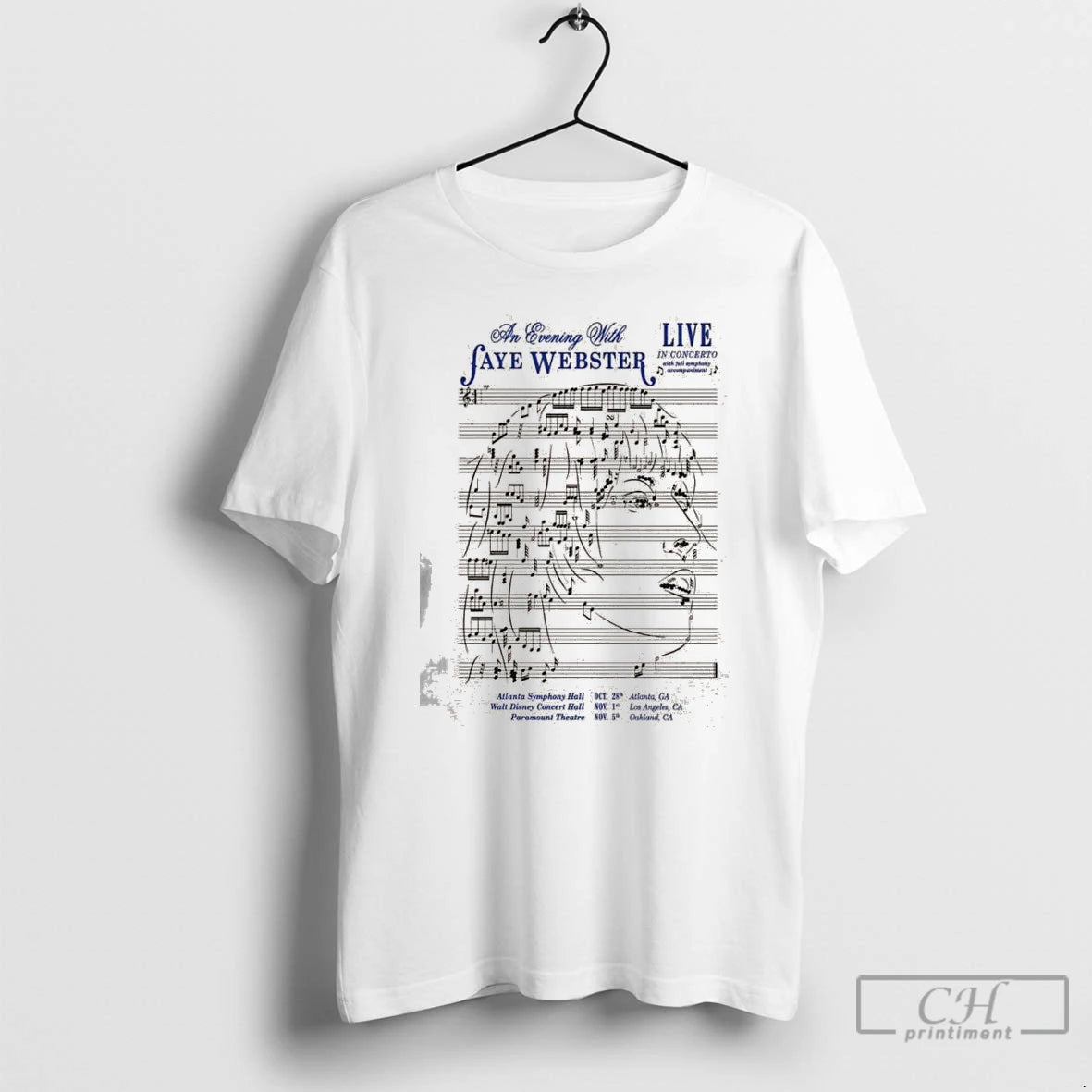 Classic An Evening With Faye Webster In Atlanta Oct 28 2025 T Shirts Hoodie, Sweatshirt | InkNestWear.com