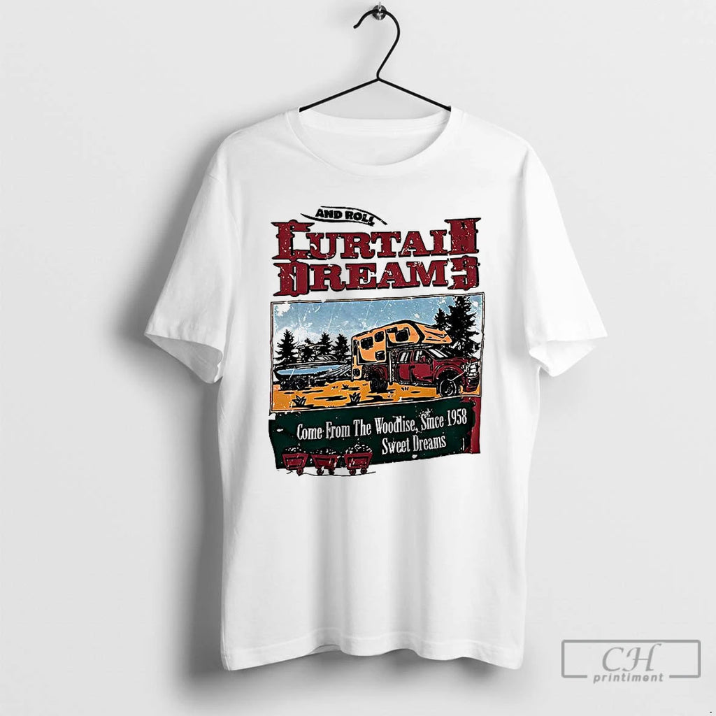 Classic And Roll Curtain Dreams T Shirts Hoodie, Sweatshirt | InkNestWear.com