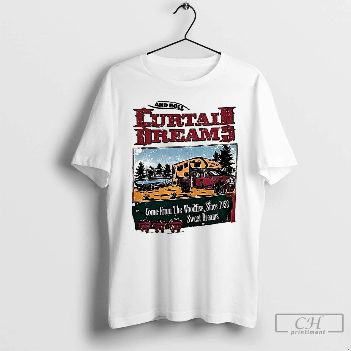 Classic And Roll Curtain Dreams T Shirts Hoodie, Sweatshirt | InkNestWear.com