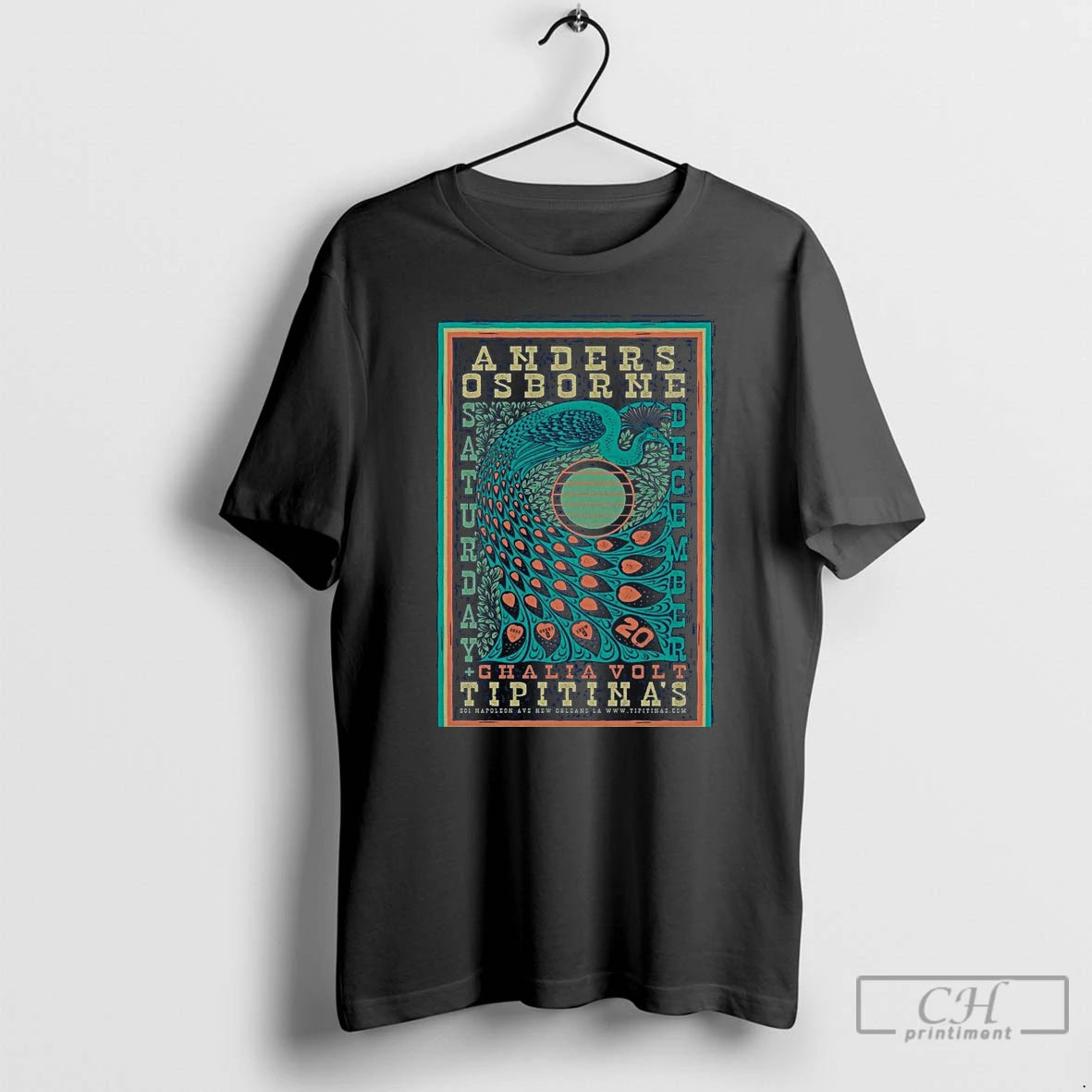 Classic Anders Osborne Dec 20 2025 Tipitinas In New Orleans La T Shirts Hoodie, Sweatshirt | InkNestWear.com