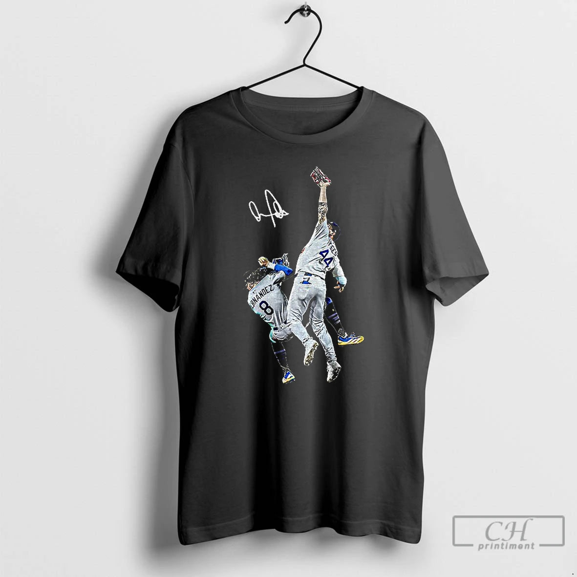 Classic Andy Pages The Catch World Series Signature Baseball Iconic Moment T Shirts Hoodie, Sweatshirt | InkNestWear.com
