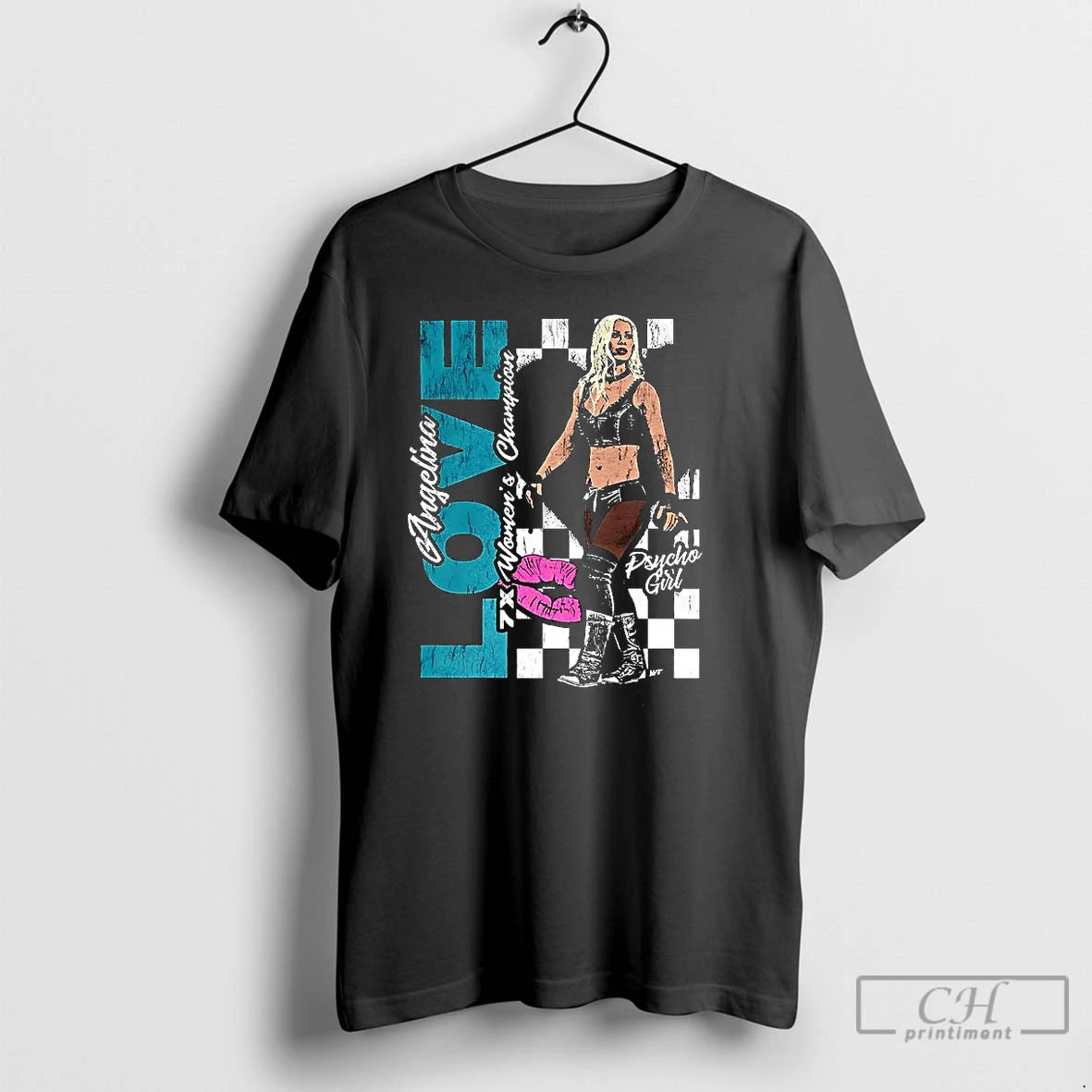 Classic Angelina Love Tna Wrestling 7x Champion Retro T-Shirts, Hoodie, Sweatshirt