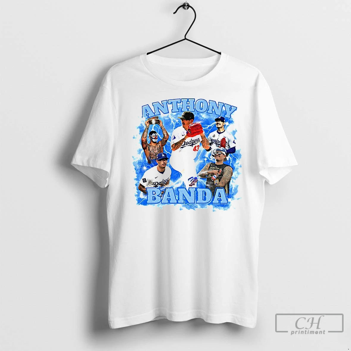 Classic Anthony Banda Los Angeles Dodgers Baseball Mlb Storm Graphic T-Shirts, Hoodie, Sweatshirt | InkNestWear.com