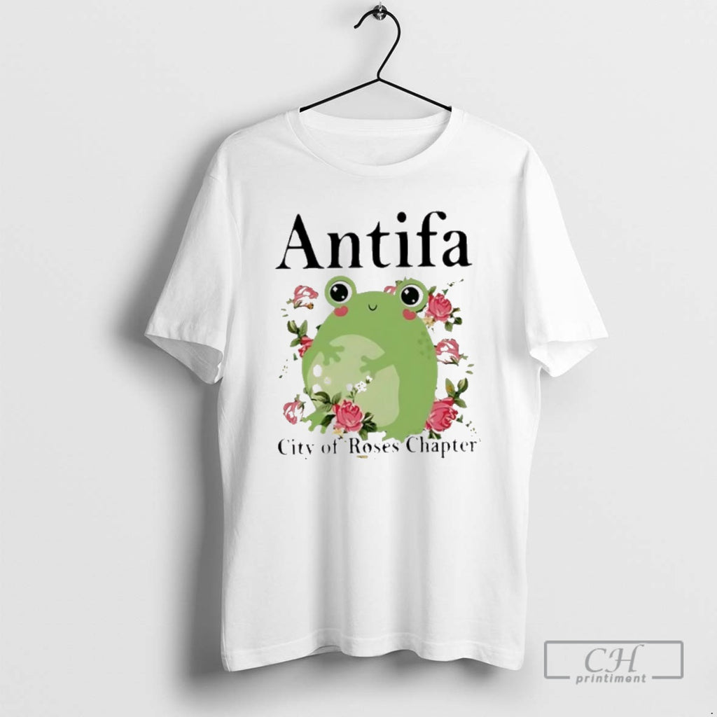 Classic Antifa City Of Roses Frog Shirt Sweater