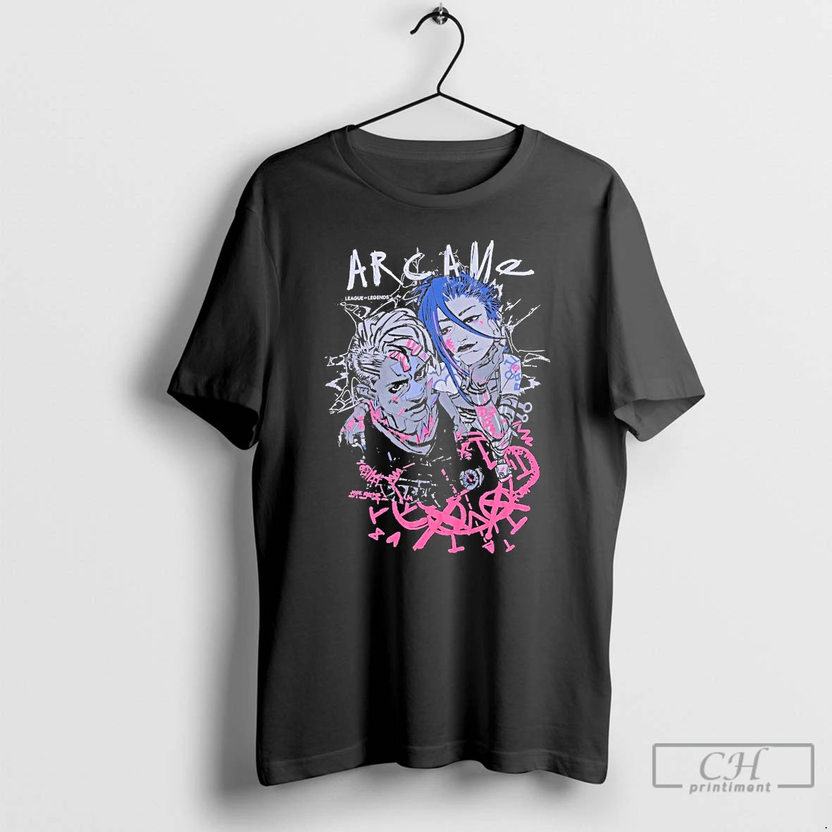 Classic Arcane Jinx And Ekko T-Shirts, Hoodie, Sweatshirt | InkNestWear.com