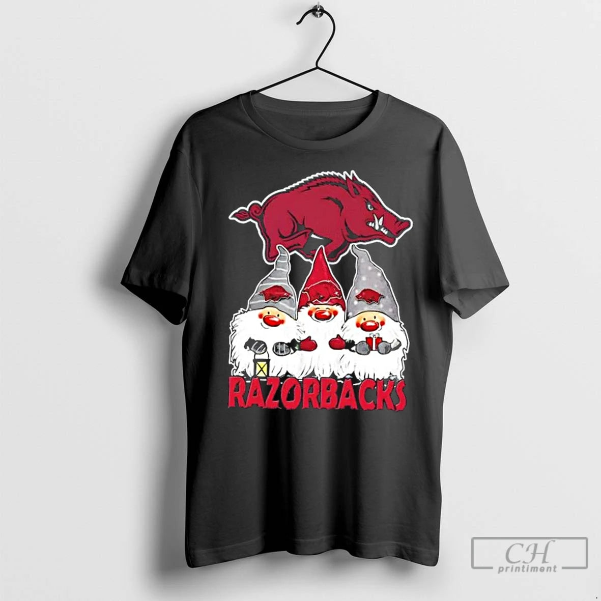 Classic Arkansas Razorbacks X Gnomes Xmas Christmas T-Shirts, Hoodie, Sweatshirt | InkNestWear.com