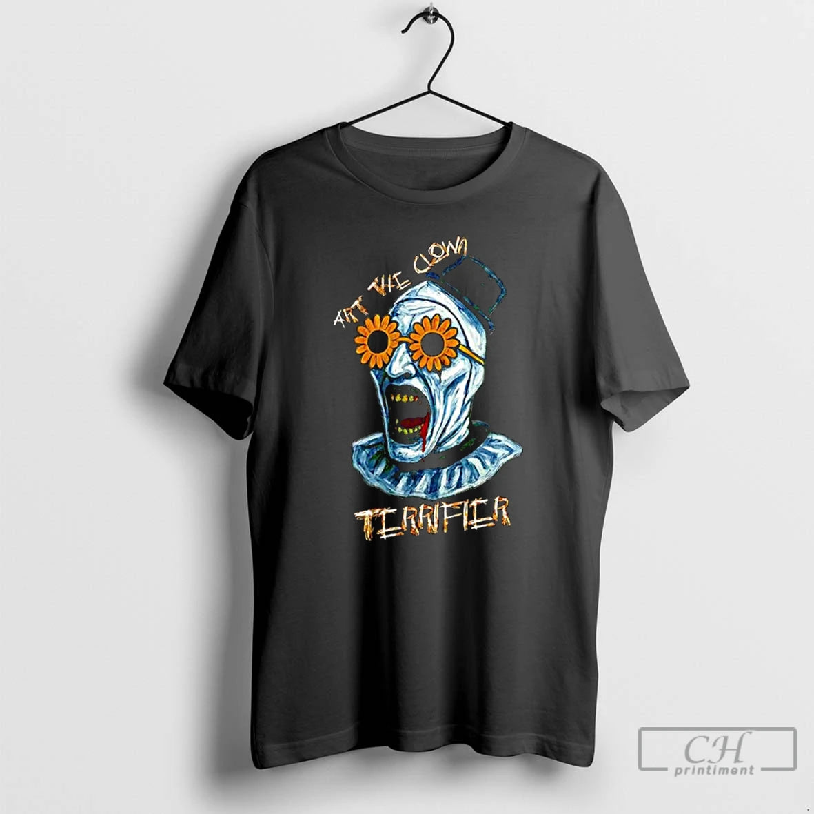 Classic Art The Clown Terrifier Graphic T Shirts Hoodie, Sweatshirt | InkNestWear.com