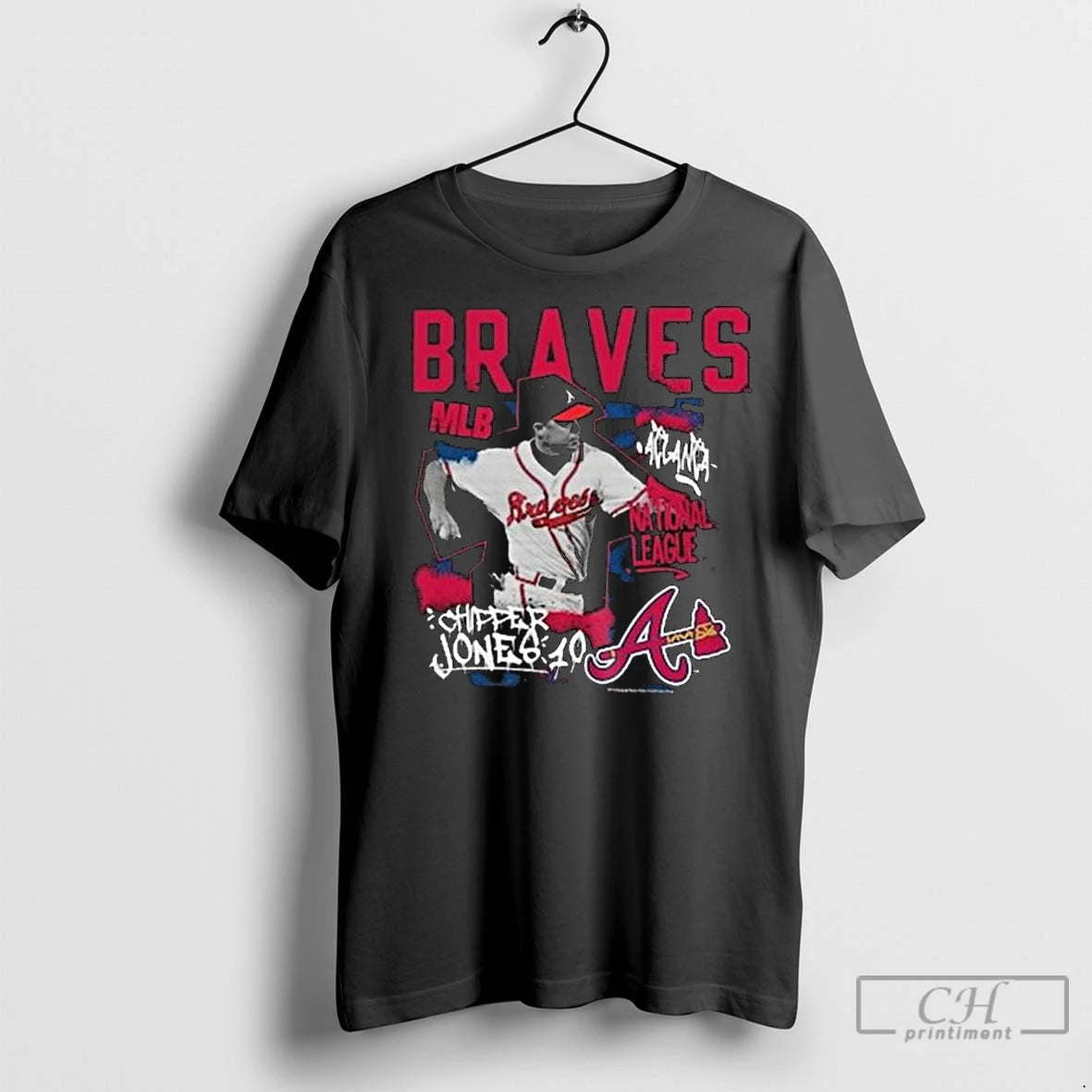 Classic Atlanta Braves Chipper Jones Mitchell Ness Cooperstown Star Moment 2025 Long Sleve T-Shirts, Hoodie, Sweatshirt