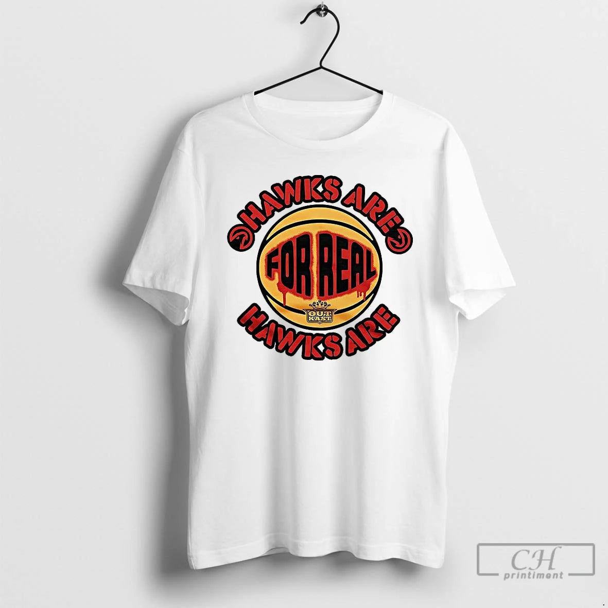 Classic Atlanta Hawks Basketball Hawks Are For Real Logo T Shirts Hoodie, Sweatshirt | InkNestWear.com