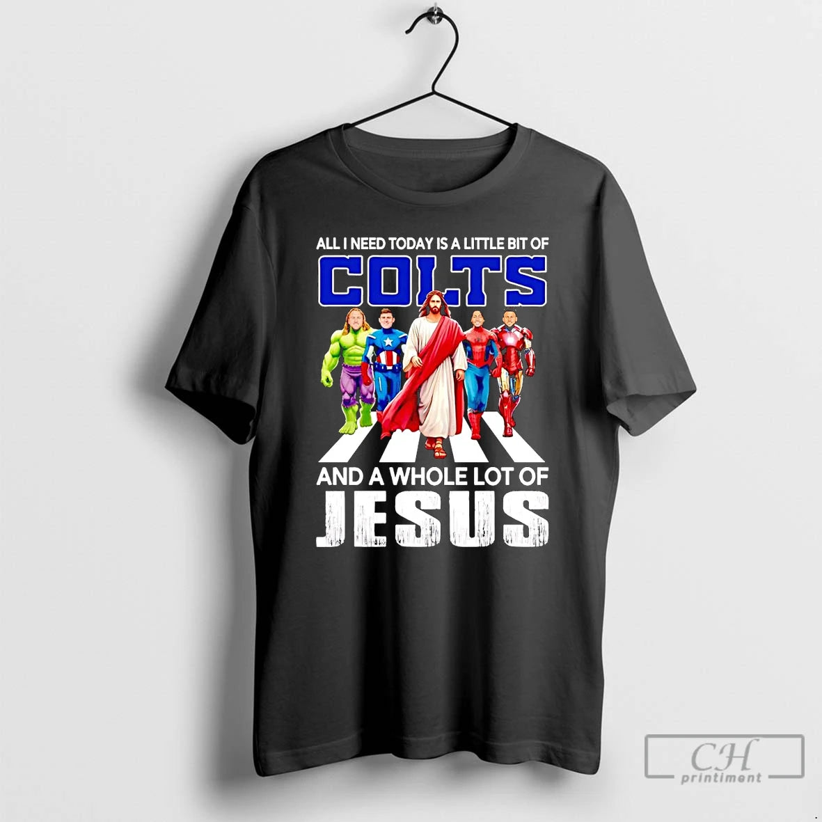 Classic Avengers All I Need Today Is A Little Bit Of Colts And A Whole T-Shirts, Hoodie, Sweatshirt | InkNestWear.com