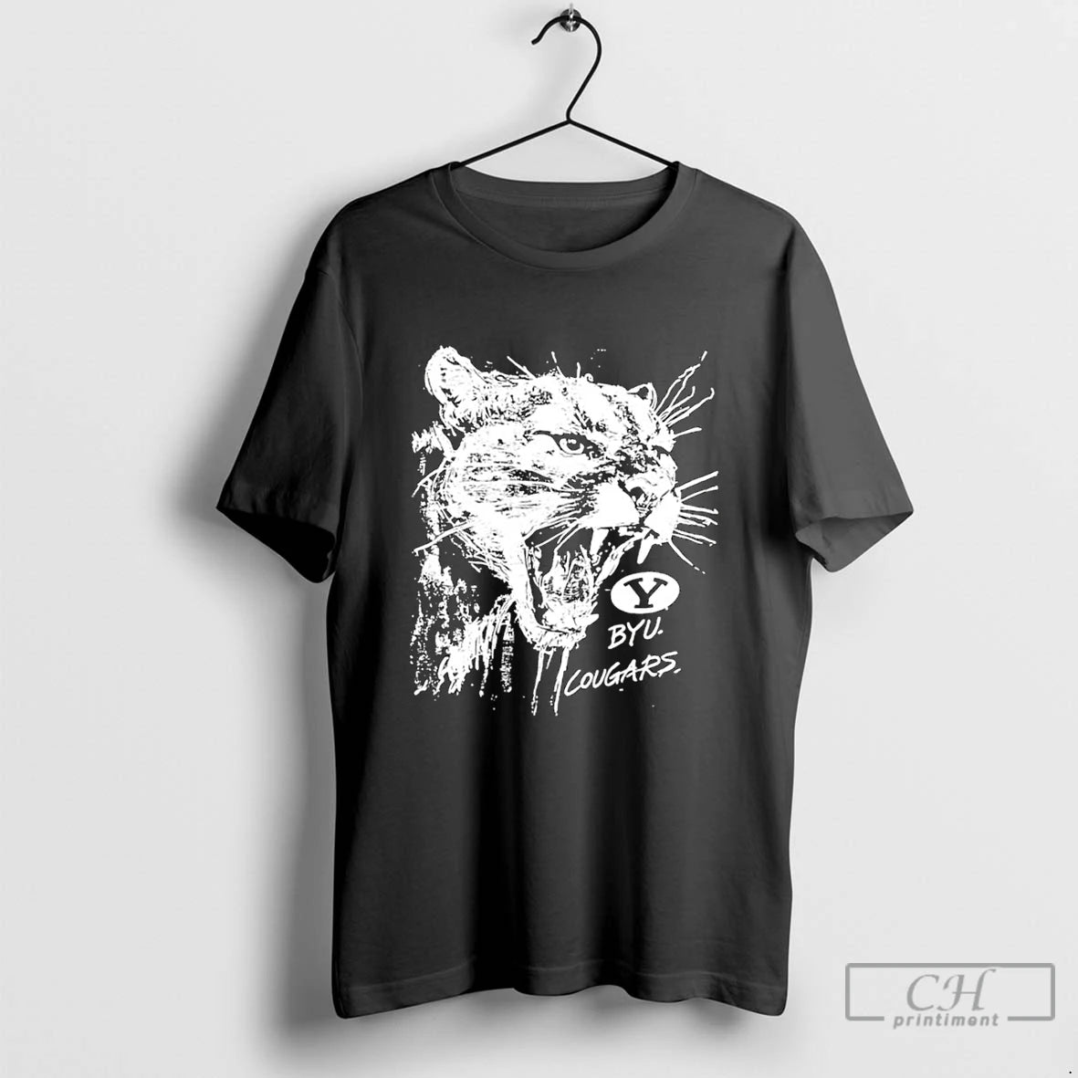 Classic Byu Cougars Vintage Cougar Mascot Schools Logo T Shirts Hoodie, Sweatshirt | InkNestWear.com