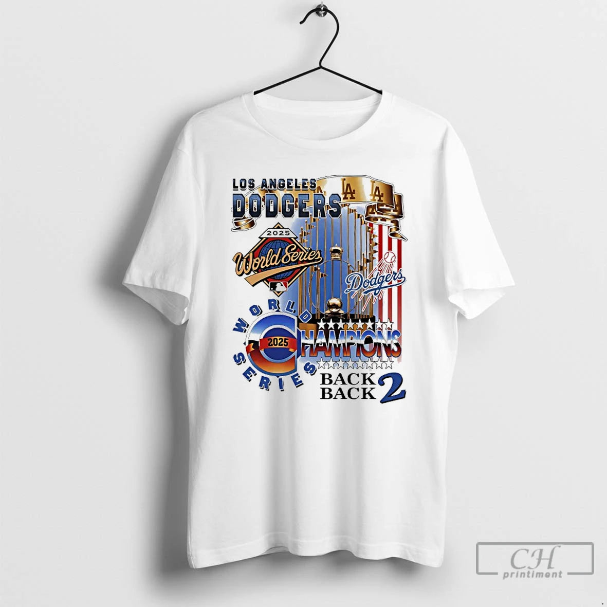 Classic Back 2 Back 2025 World Series Champions Los Angeles Baseball Trophies Vintage T Shirts Hoodie, Sweatshirt