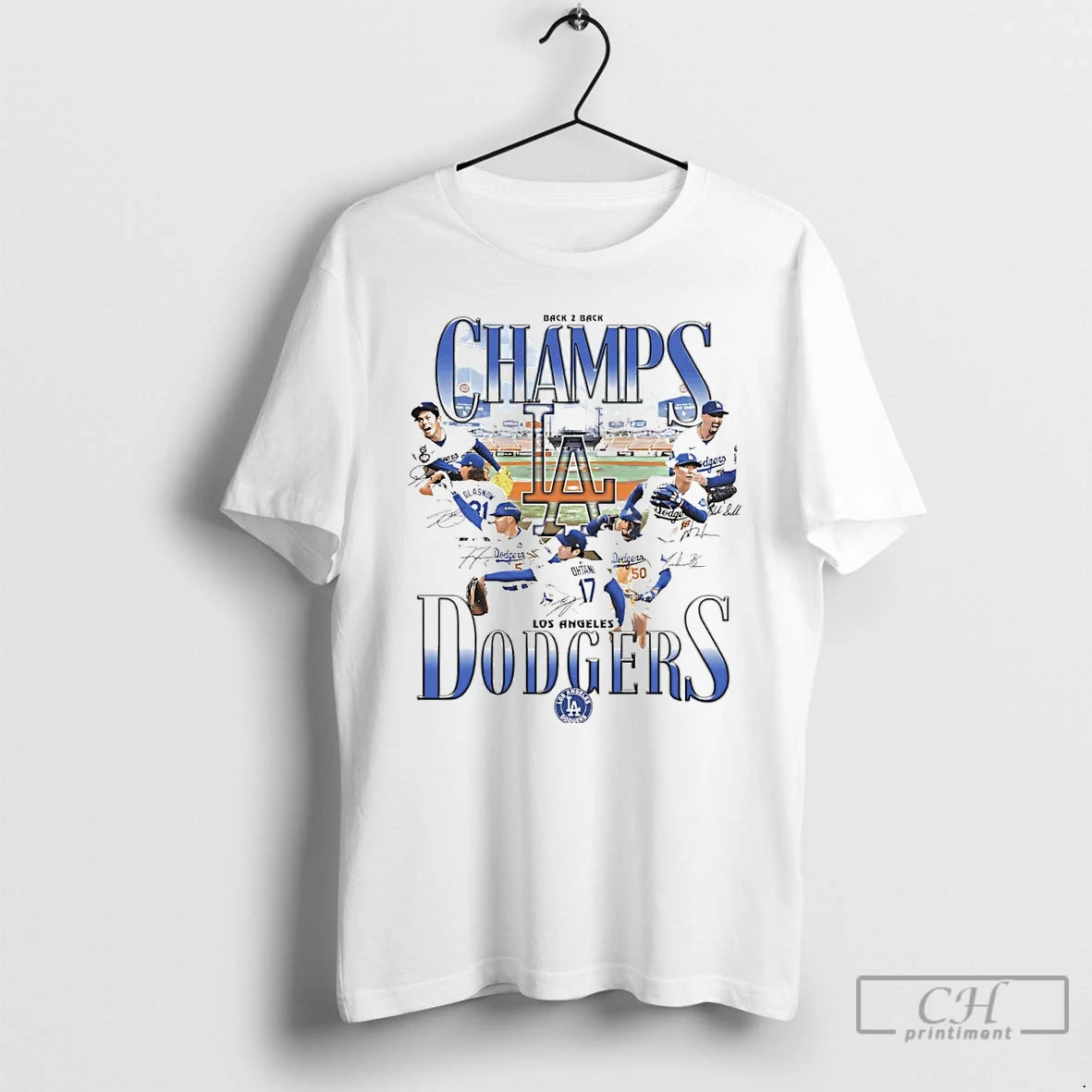 Classic Back To Back 2025 Champs Los Angeles Dodgers T Shirts Hoodie, Sweatshirt | InkNestWear.com